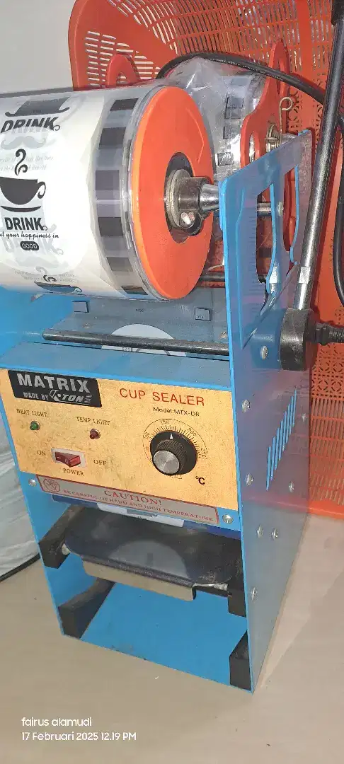 cup sealer matrix eton