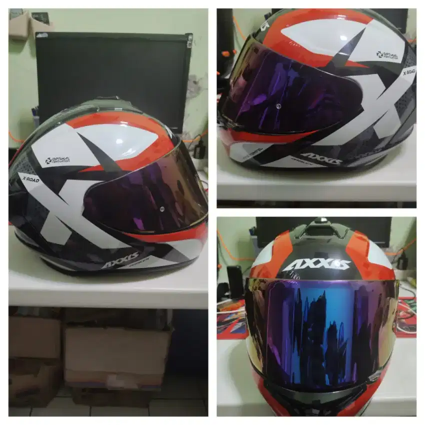 Helm Axxis (motif langka)