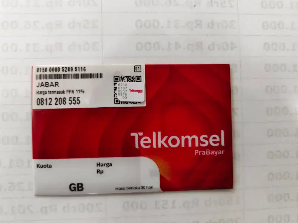 Perdana telkomsel 10 digit cantik