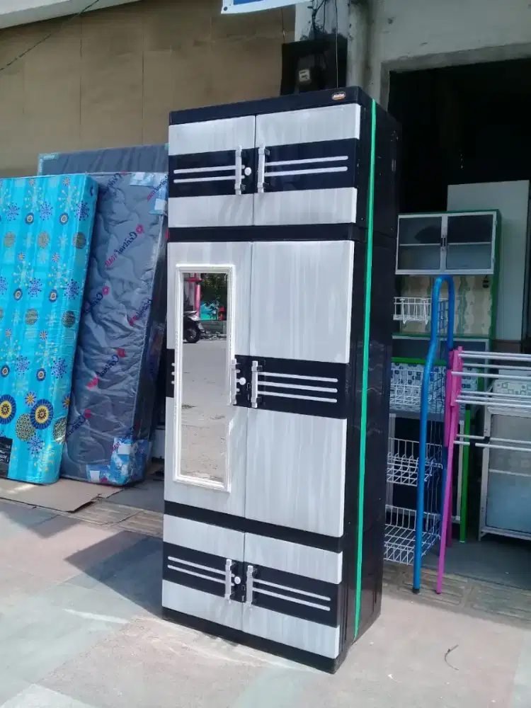 Beebgey lemari pelastik rekues motip gmbar redy siap order mnga