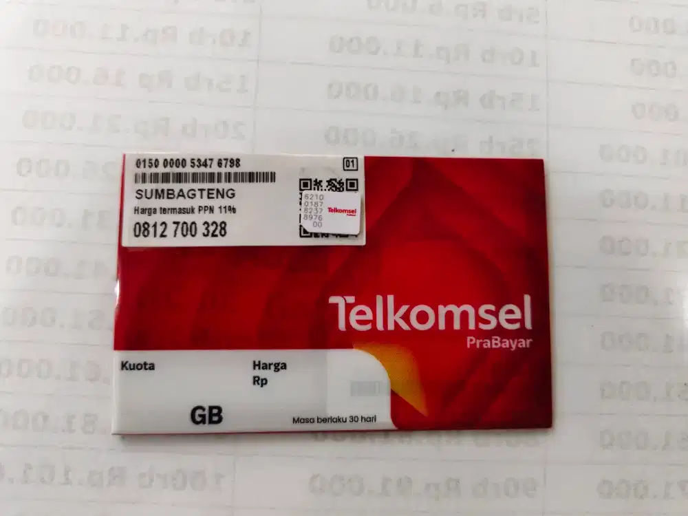Perdana telkomsel 10 digit