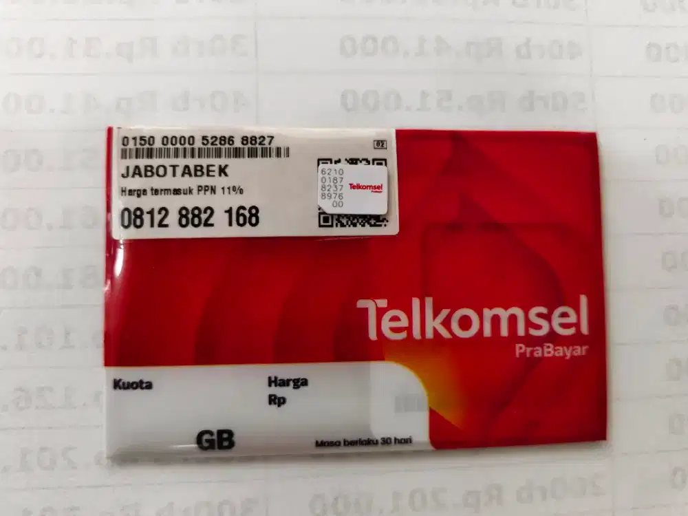 Perdana telkomsel 10 digit