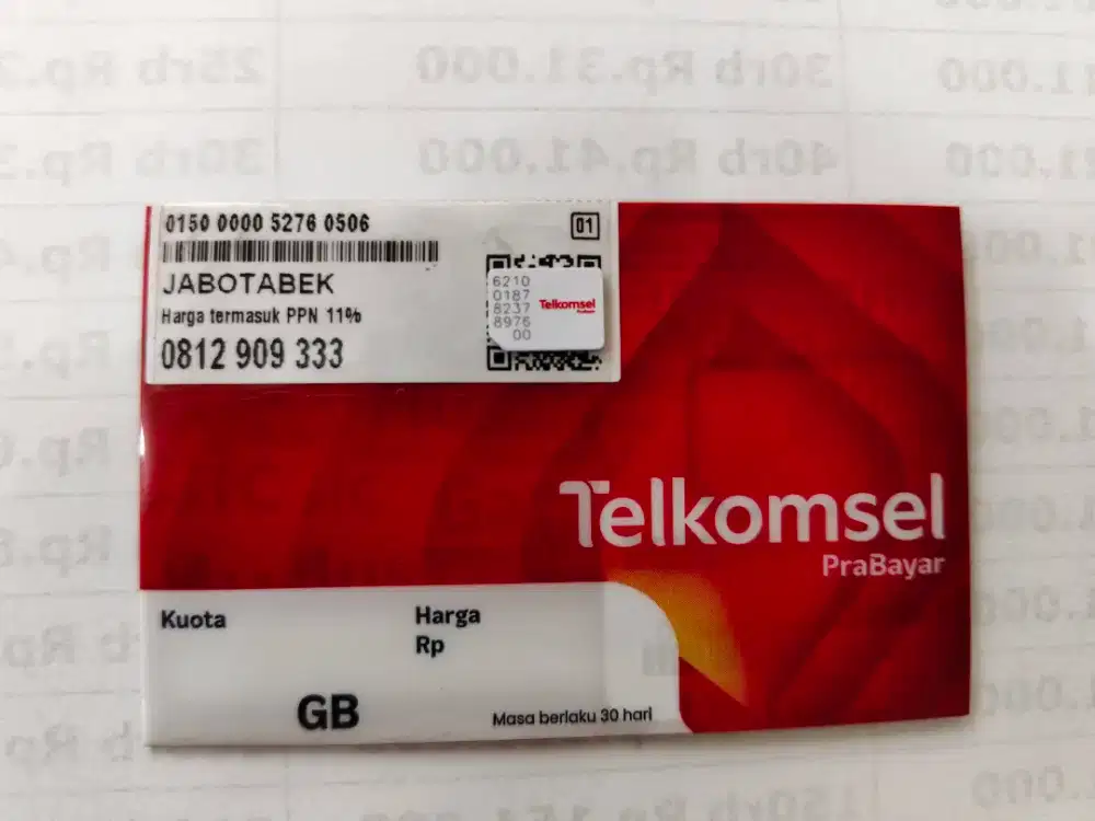 Perdana telkomsel 10 digit