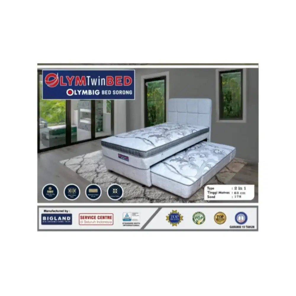 Bed Sorong atau Kasur Sorong