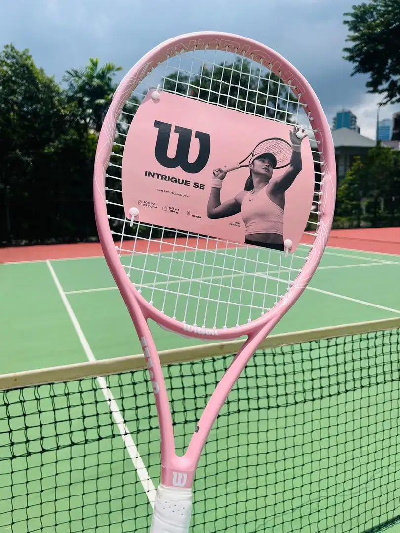 Raket Tenis Wilson Intrigue SE Pink Baru Ori Termurah