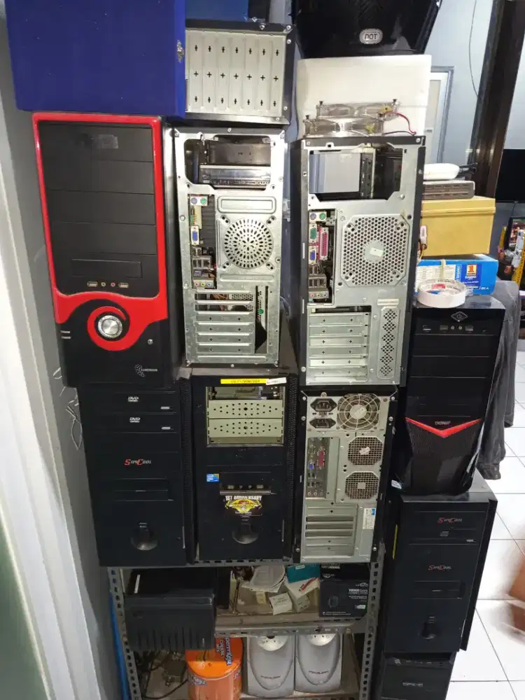 Terima komputer bekas atau cpu jadul