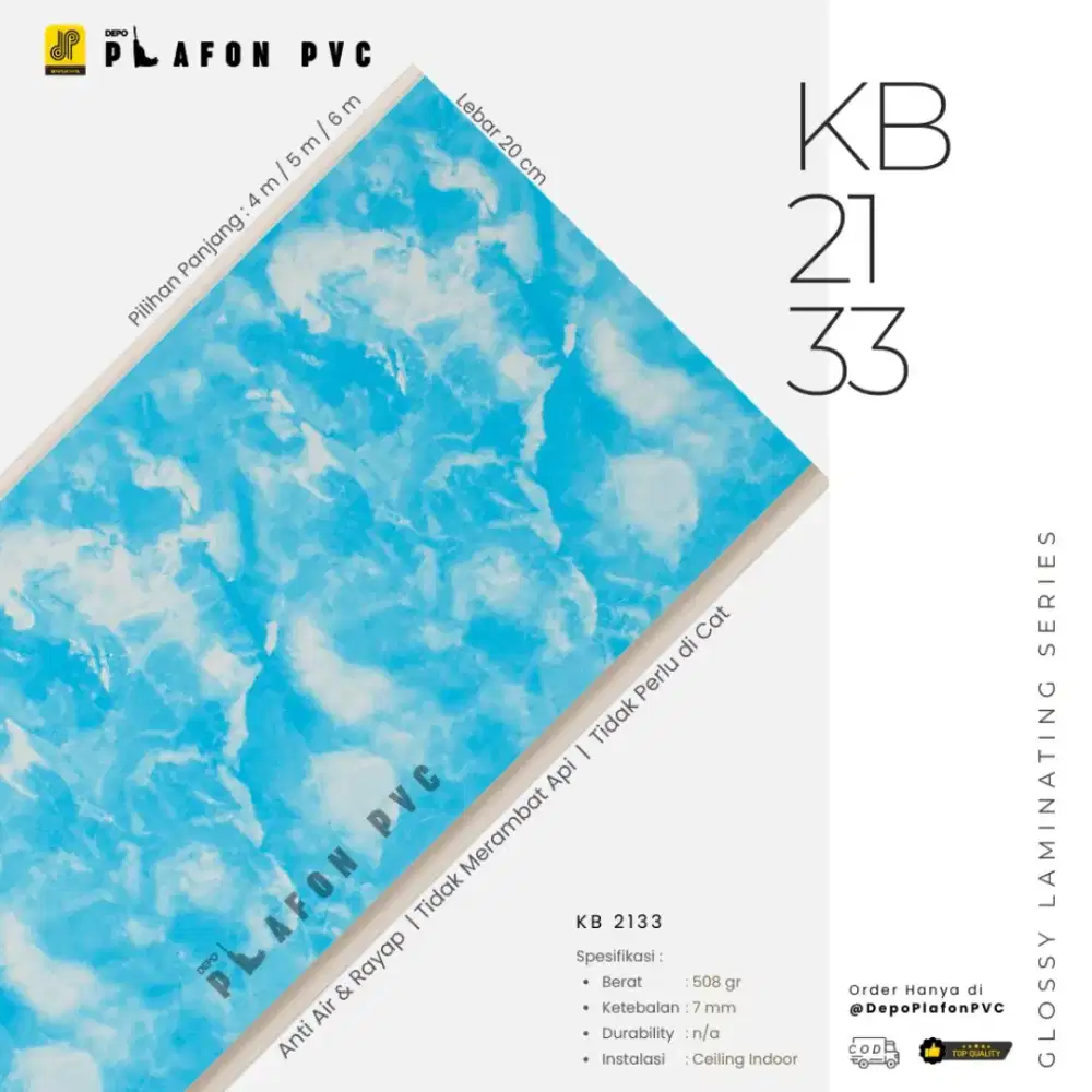 Jual Plafon Pvc Glossy