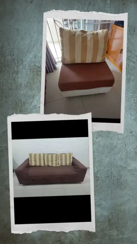 Sofa nyaman 3+1 sitters