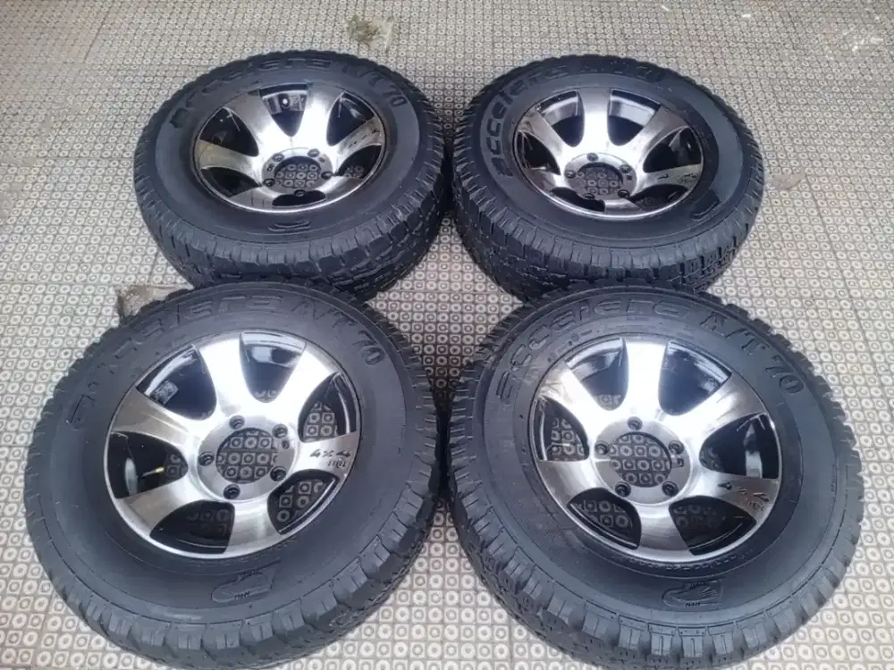 Vekg excel 4x4 R15 pcd 5x139 untuk katana ferosa jimy escudo dll