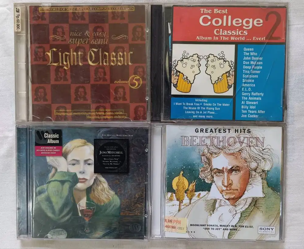 Cd klasik musik klasik borongan