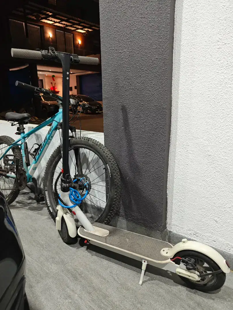 Skuter xiaomi jarang pakai
