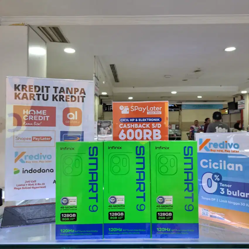 Infinix Smart 9 Ram 4/128 Gb Garansi Resmi