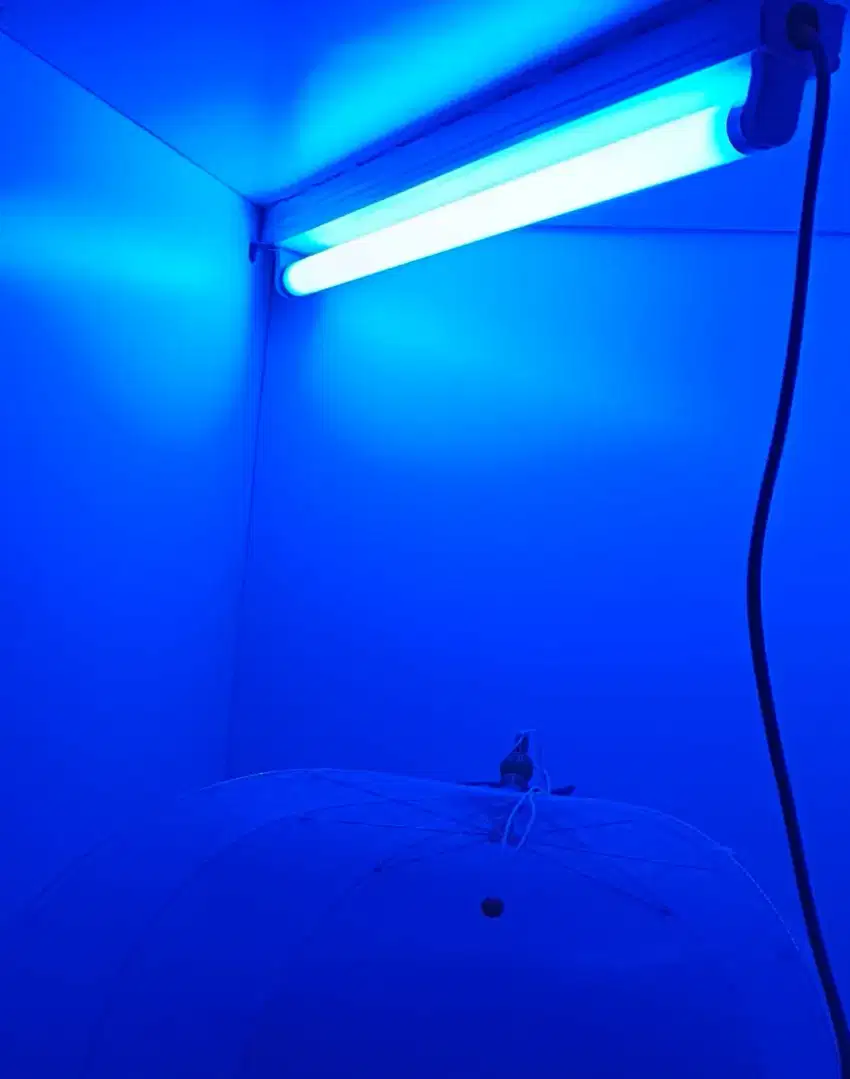 Lampu Terapi Bilirubin Biru Philips Set Kap Philco Simbat 1x18(Second)