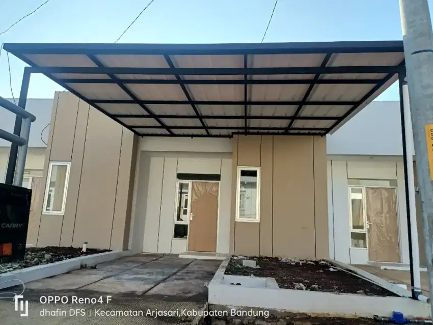 Kanopi alderon murah canopy anti panas rangka besi hollow galvanis