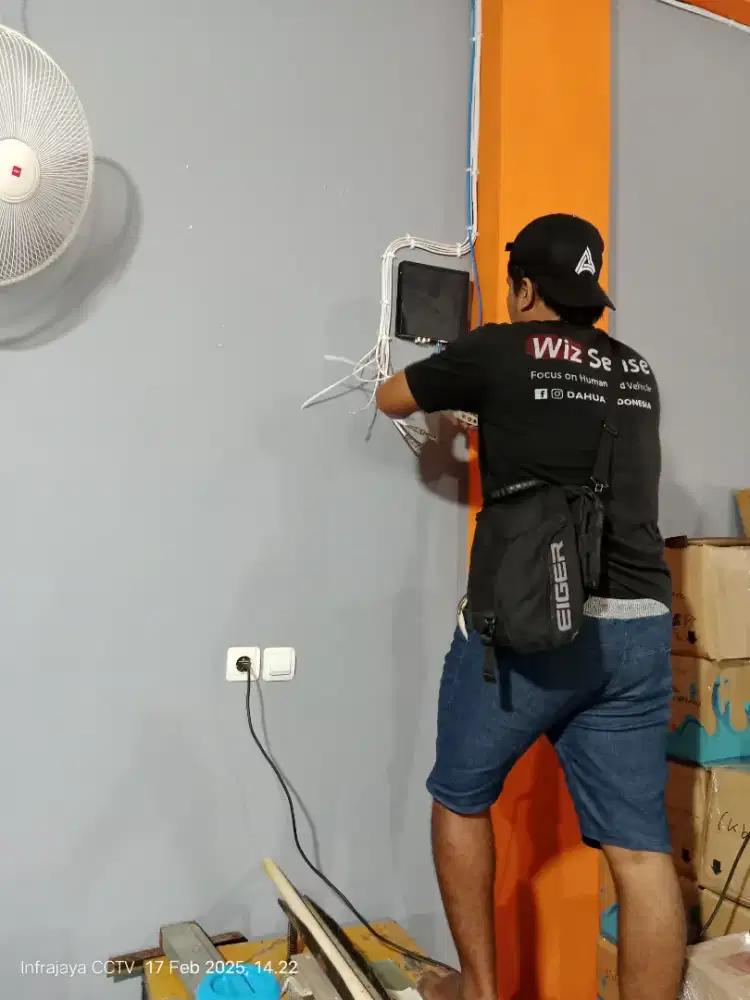 Paket smart cctv komplit pasang merek resmi garansi resmi