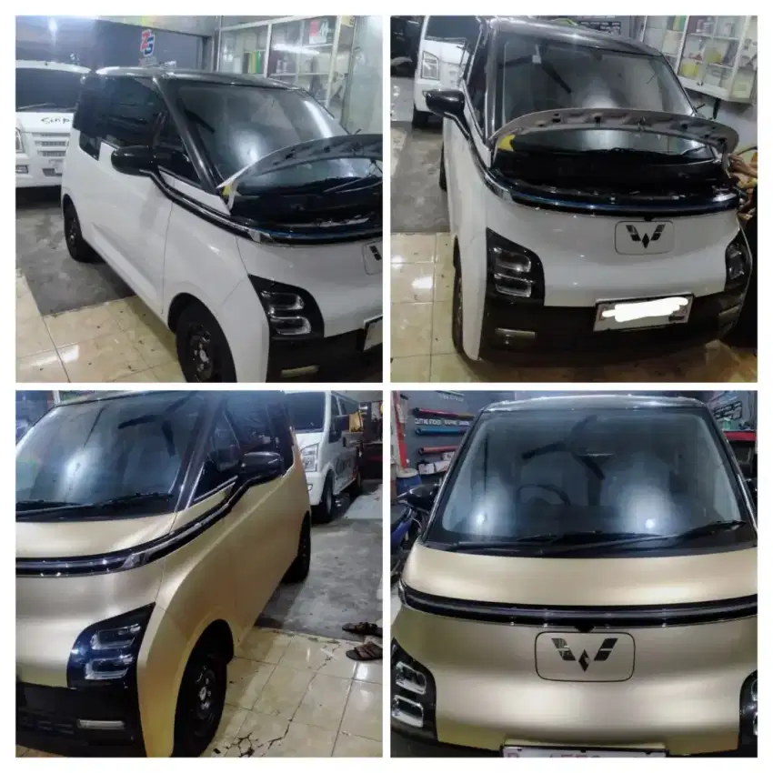 Wrapping sticker motor/mobil