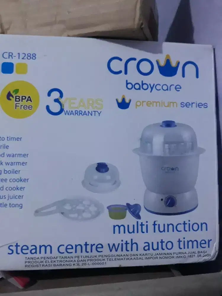 Tempat steril botol susu bayi