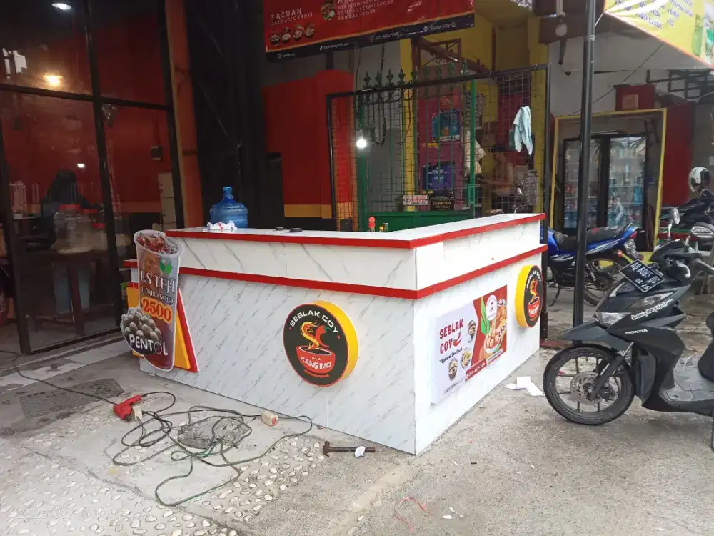 Gerobak kopi teh Listrik
