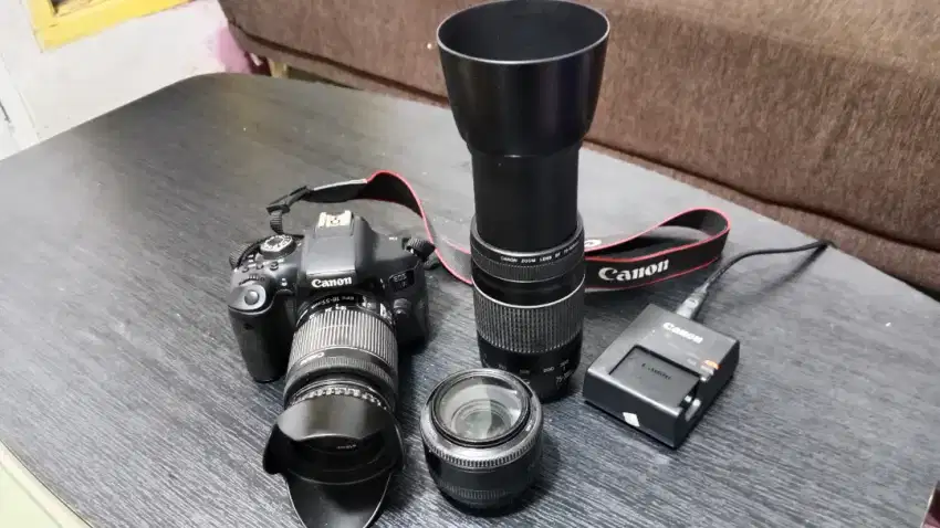 Canon 750d , lensa fix50, thamron75-300