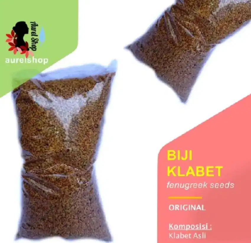 Biji Klabet / Kelabet / Alba / Hulbah / Fenugreek