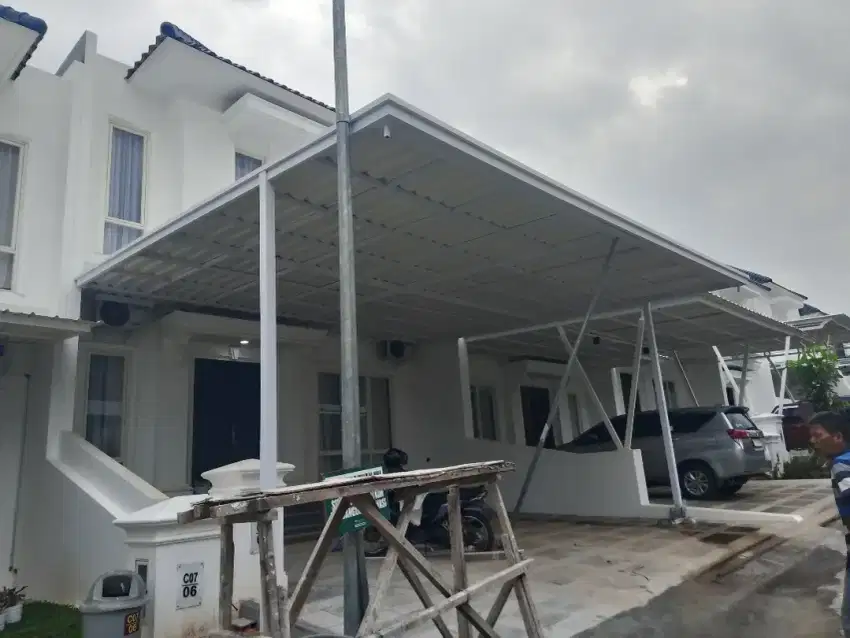 Kanopi minimalis moderen