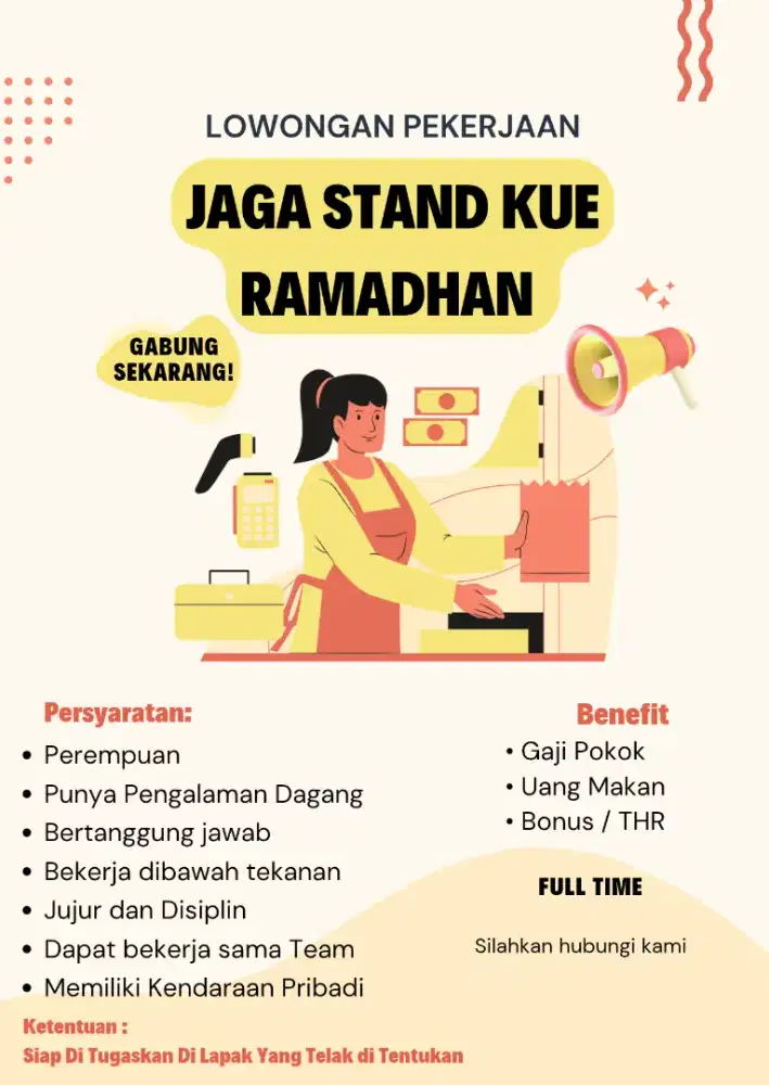 Jaga Stand Kaki Lima