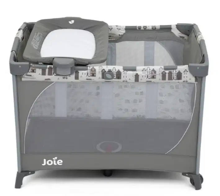 Dijual joie commuter change travel cot kondisi 95% istimewa