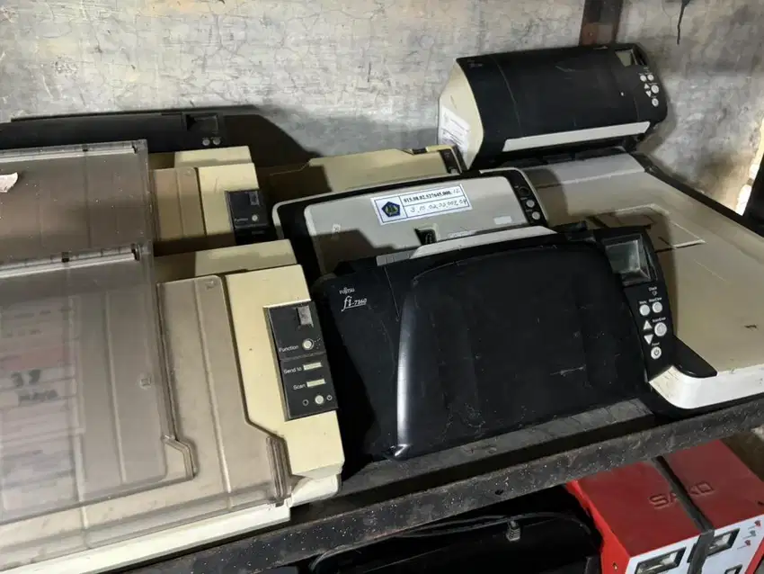 SCANNER FUJITSU JUAL BORONGAN 9 UNIT