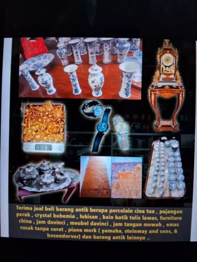 Koleksi barang kesayangan