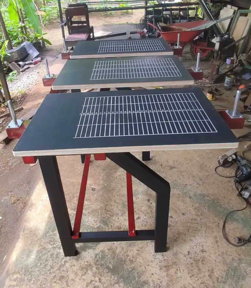 Dijual Meja Sablon Baru 3 Papan