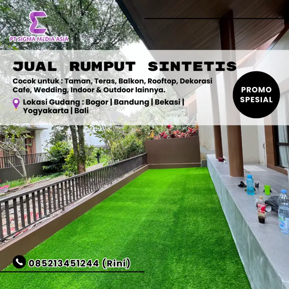 Jual Rumput Sintetis Buat Halaman Rumah
