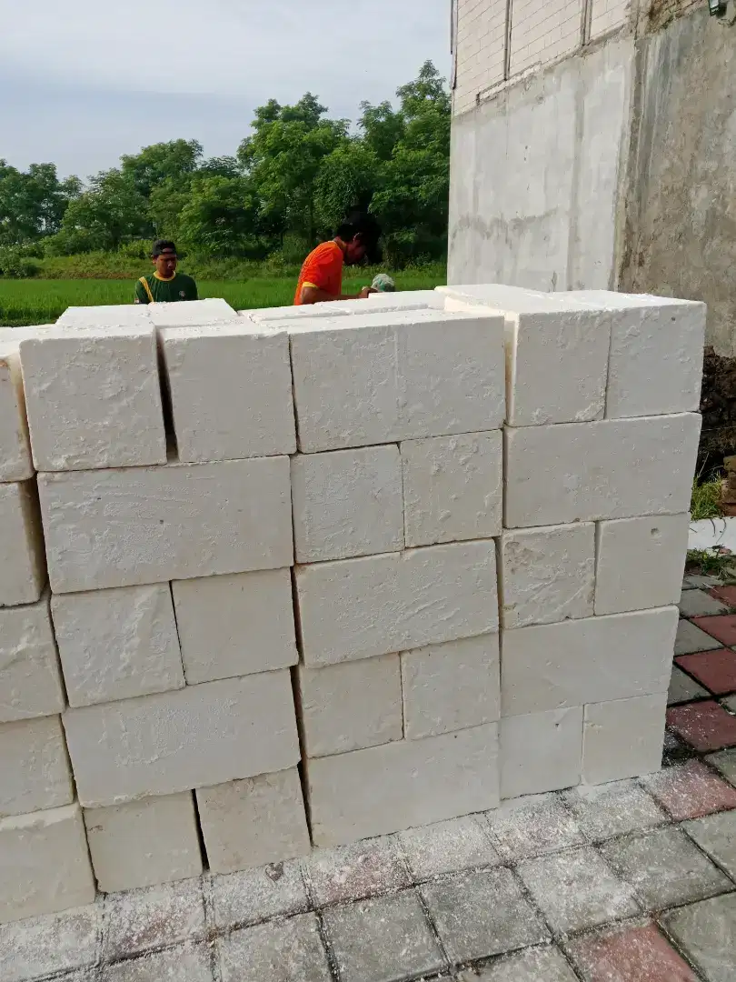 Batu kumbung buat pondasi rumah
