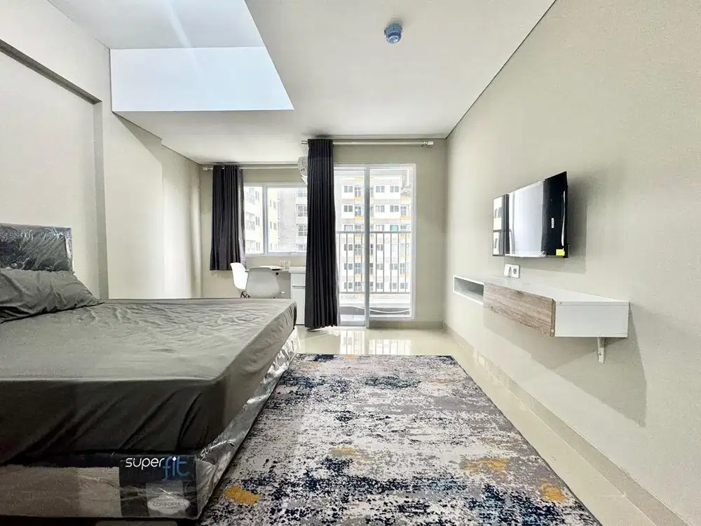 DIJUAL APARTEMEN ROYAL SENTUL PARK DEKAT AEON TOL CIBINONG FULL FURNIS