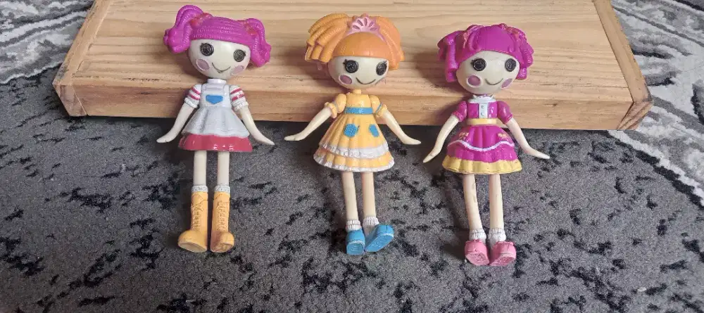 Boneka imut 3pcs preloved