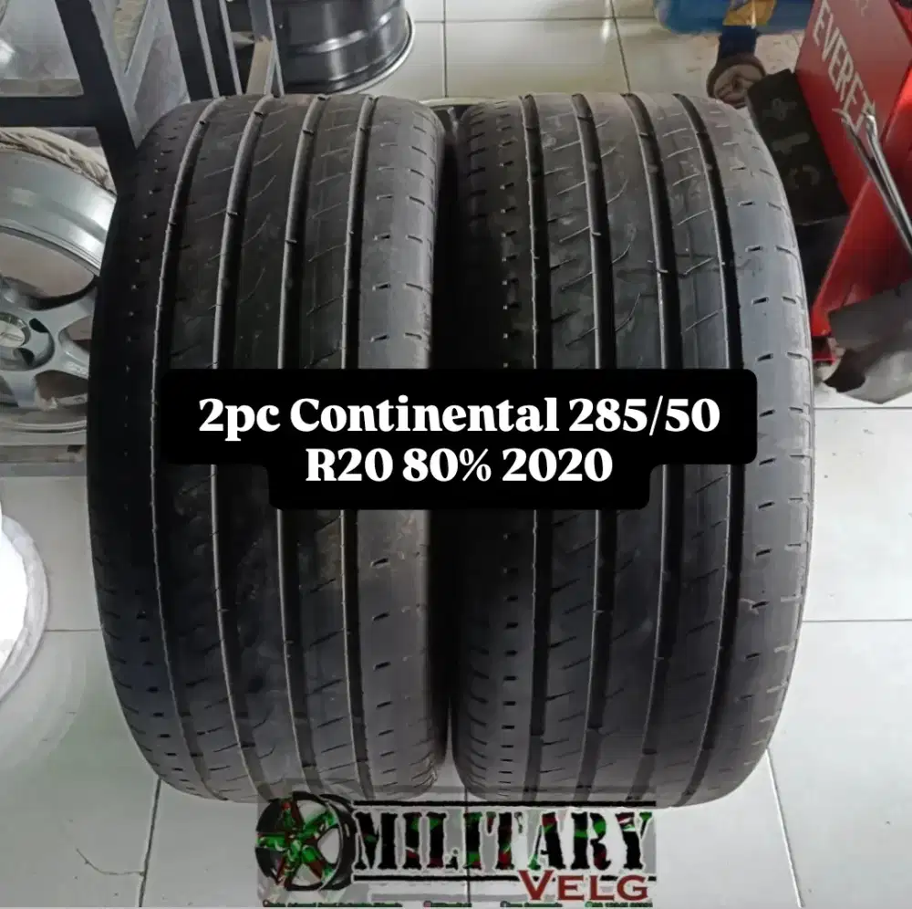 2pc Continental 285/50 R20