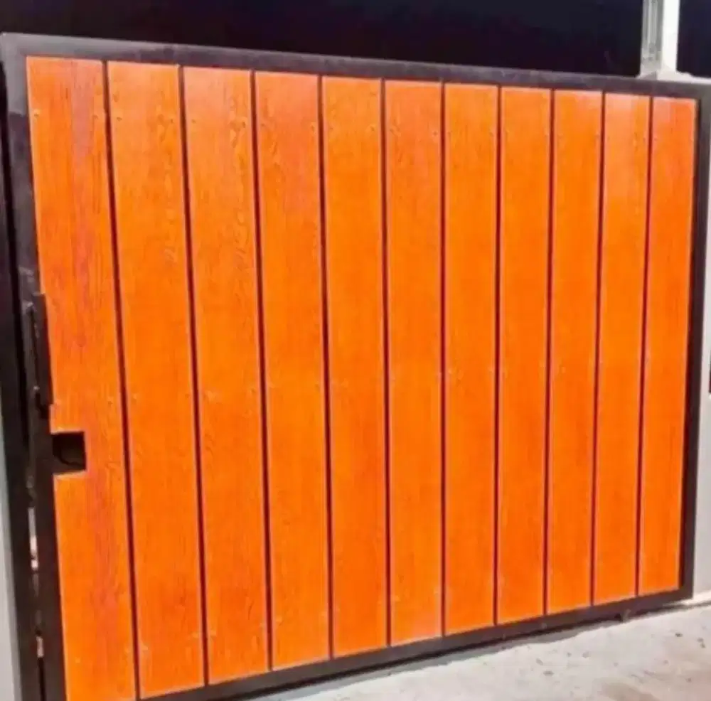 Paggar besi pagar full grc