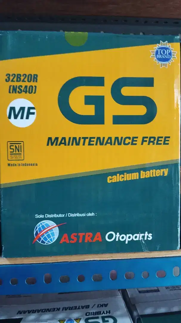Jual aku mobil merek GS ASTRA, INCOE, AMARON