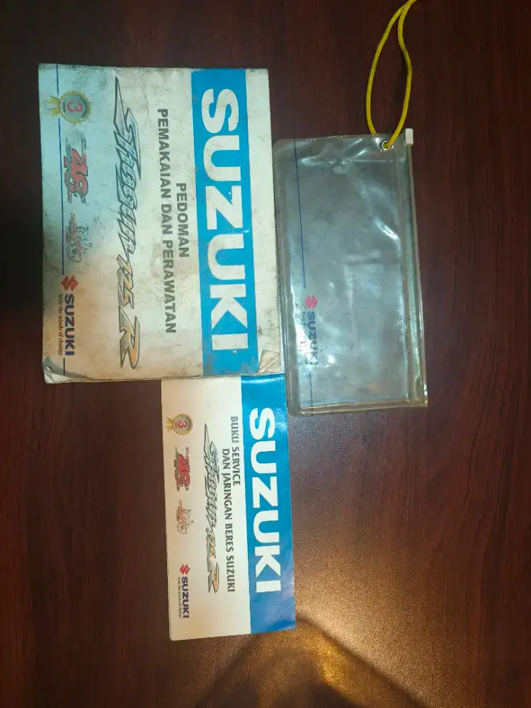 Buku manual dan service Shogun R 125 th 2005