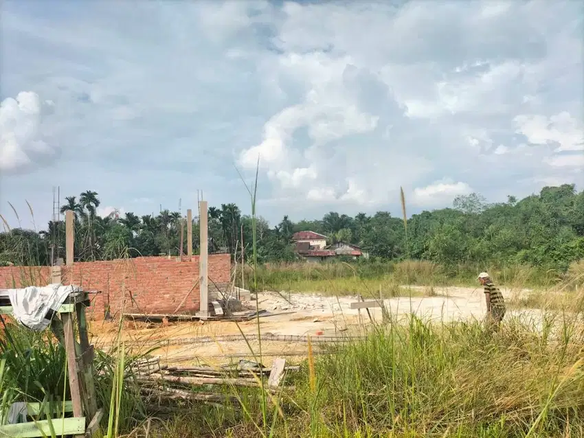 tanah siap bangun jelutung dekat kodim