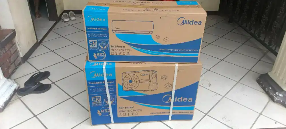 Midea 3/4 pk+psg+pipa 3m+kbl 3m+breket