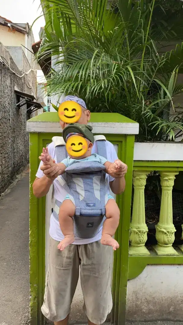 Gendongan anak I-Angel New Magic 7  Folding Hipseat Carrier