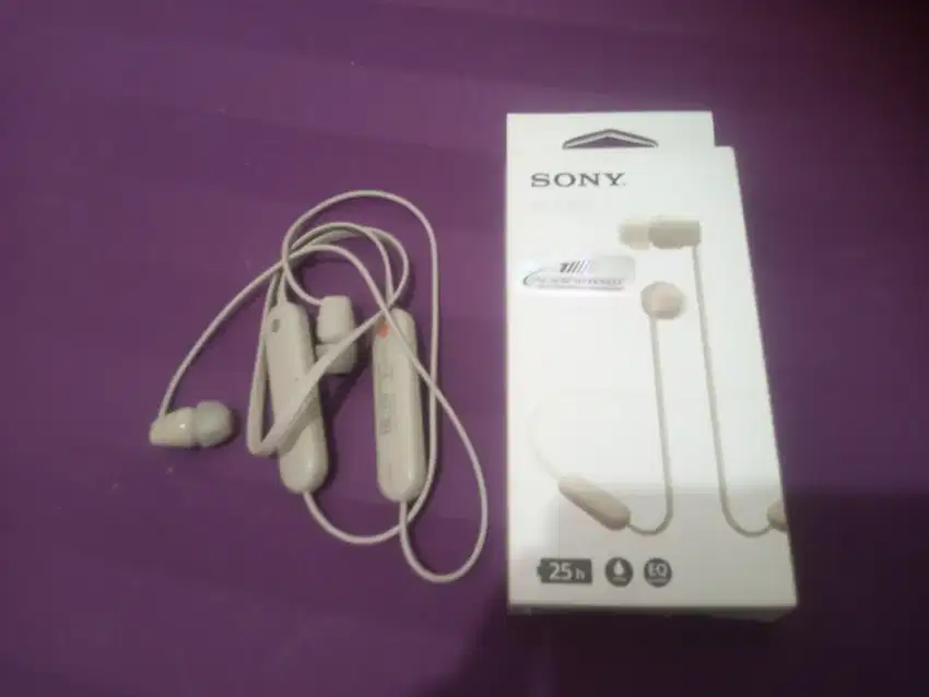TWS Sony WI-C100 Bluetooth Headset Mulus