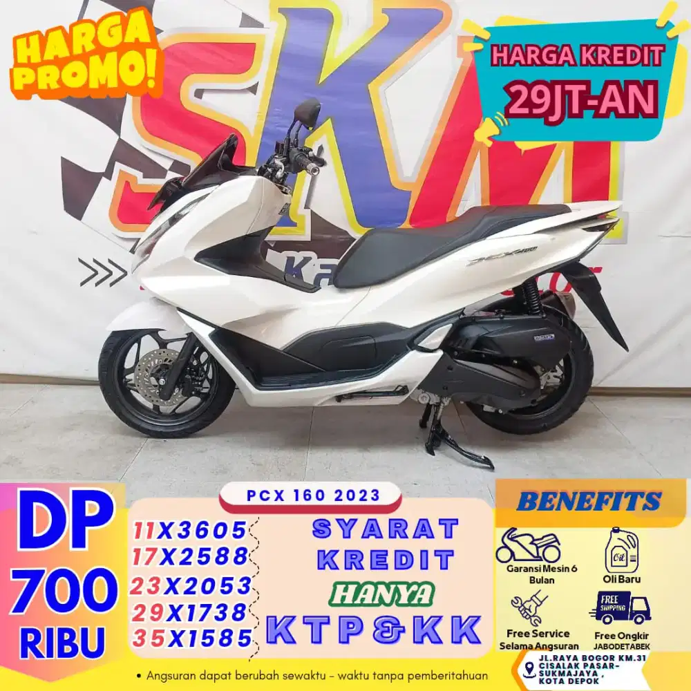 (serbu gess DP 700 lngsng bawa plng MTR) PCX 2023 cash credt