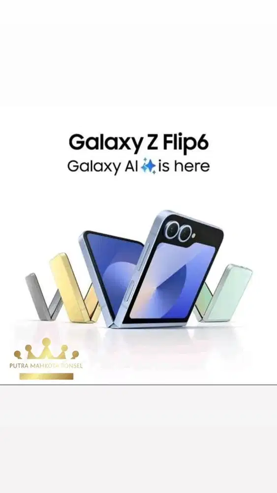 SAMSUNG GALAXY Z FLIP 6 12/256 GB SEIN / SAMSUNG RESMI INDONESIA