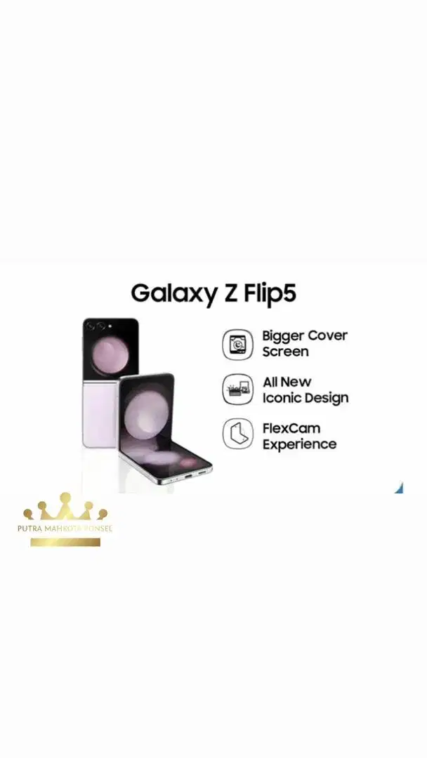 SAMSUNG GALAXY Z FLIP 5 12/256 GB SEIN / SAMSUNG RESMI INDONESIA
