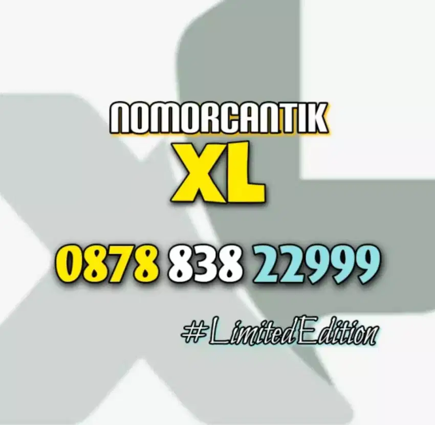 (bisa COD) Nomor Cantik Kartu Perdana XL HOKI TRIPLE 999 #1