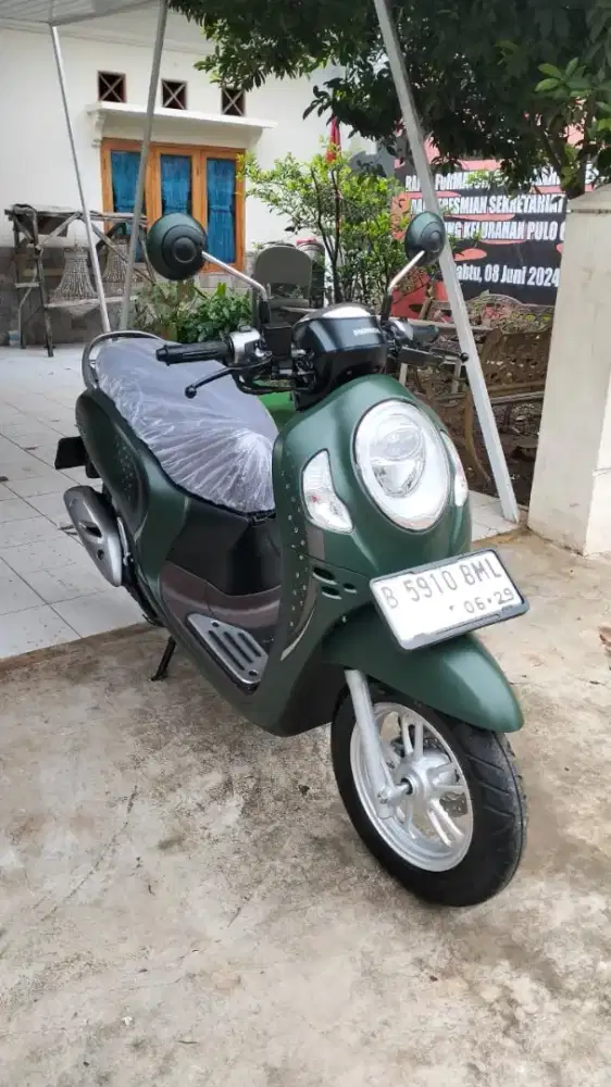 Bissmillah dijual motor Honda Scoopy army 2024