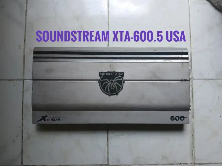 Power Ampli 5ch SOUNDSTREAM XTA-600.5  Original