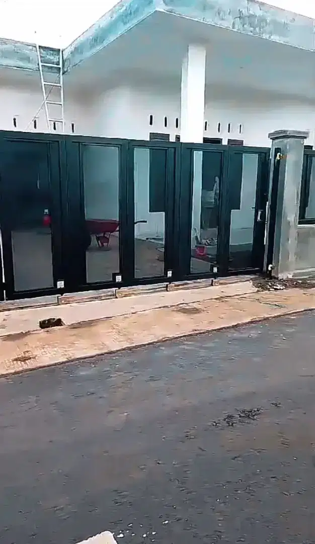 Pintu sliding tikung perforated nice premium