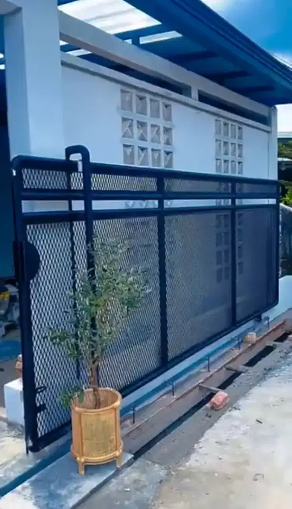 Pintu pagar gerbang expended nice look